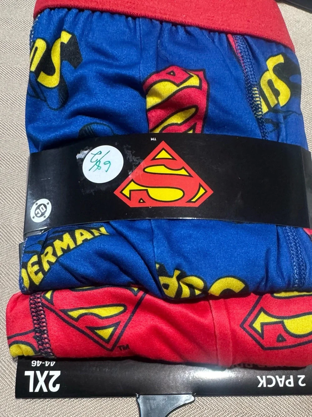 Bioworld Superman Boys'‎ Briefs - Blue & Red